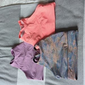 Lululemon sports bras, size 6
